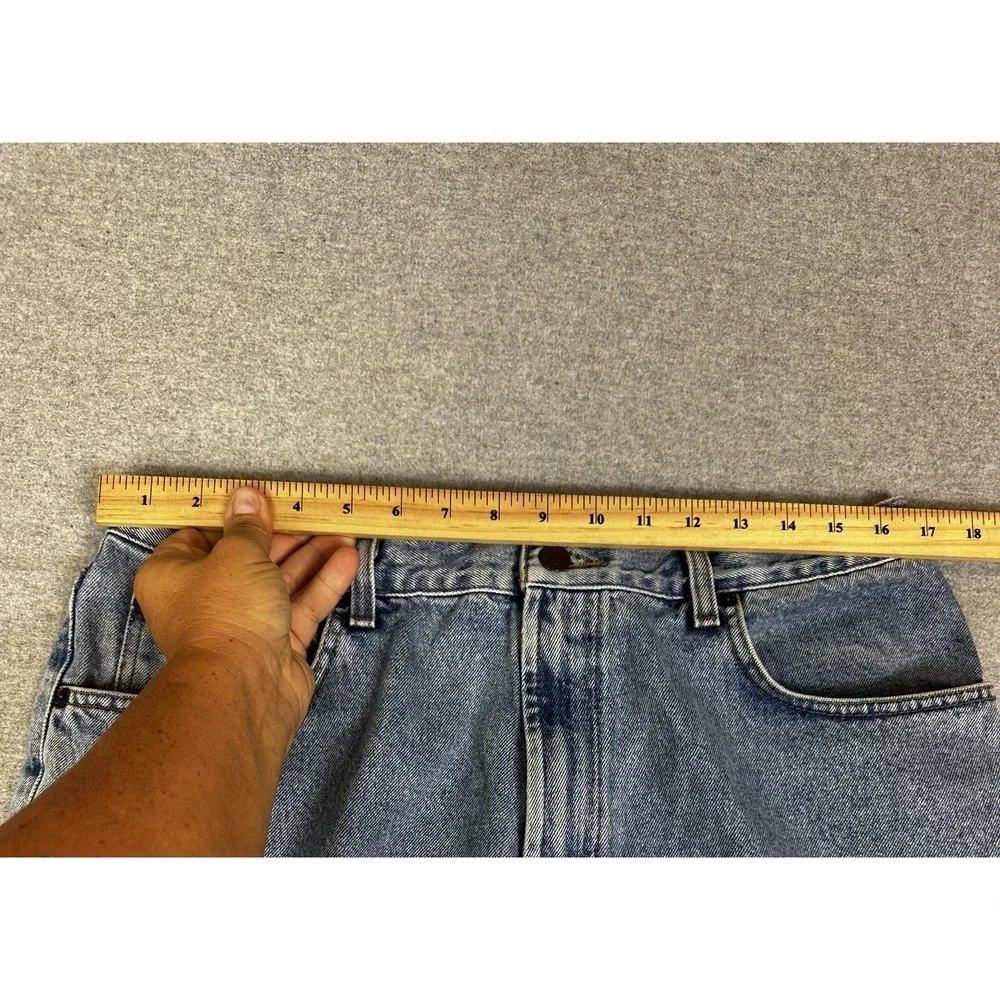 VTG‎ Chaps Ralph Lauren Jean 36x32 Blue Stone Wash Straight Classic Fit 90s Y2K